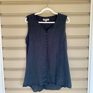 Flax True Tunic Black - Medium